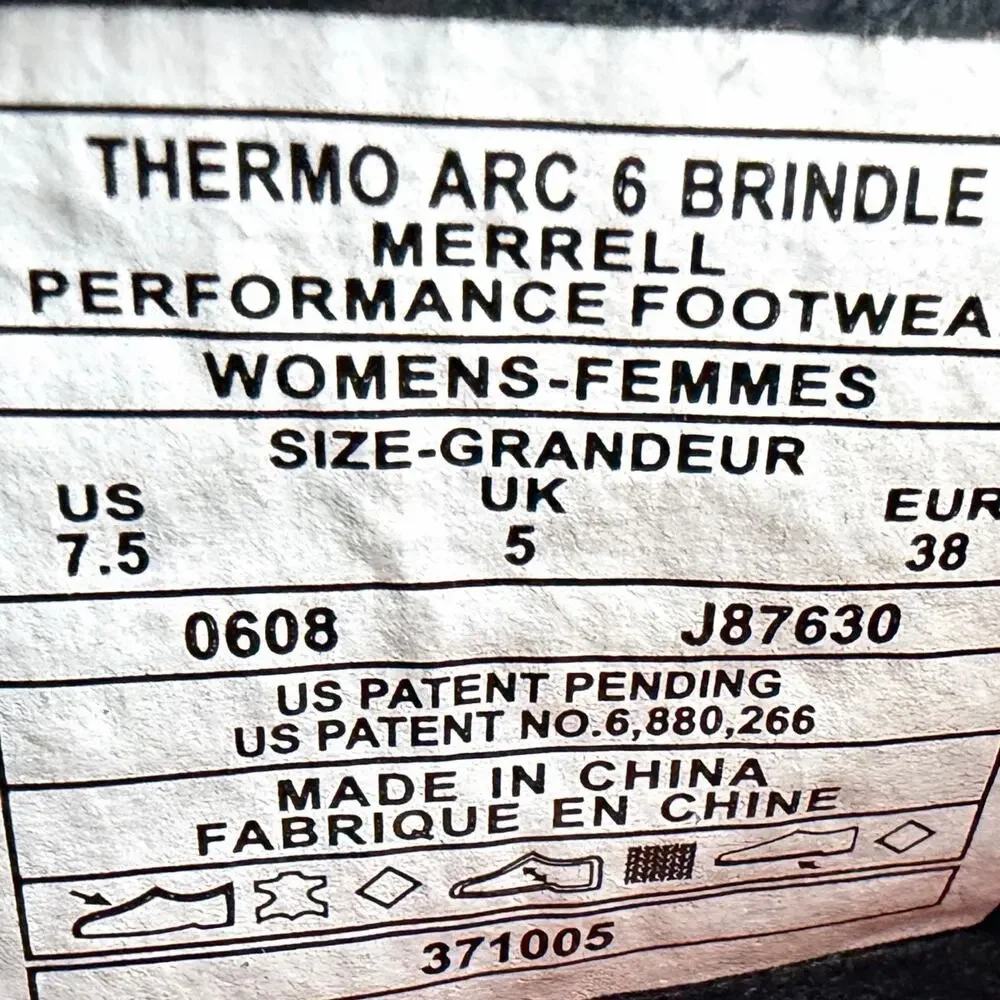 Merrell hiking boots